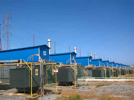 Электростанция на мазуте